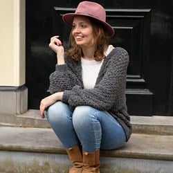 Haakpatroon Soft Aran Granny Stripe Vest