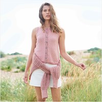 Organic Cotton DK mouwloos vest