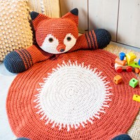 Knuffelkleed Vos Haakpakket-2