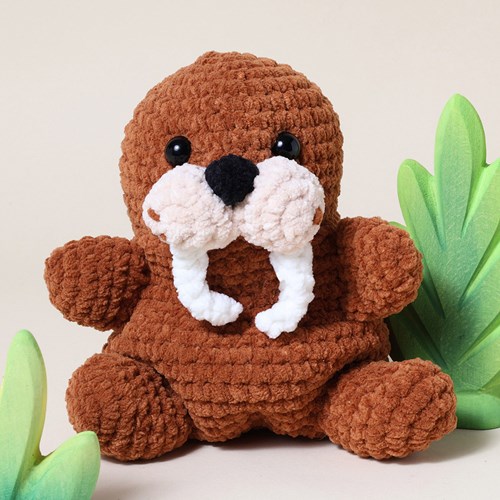 Kroeltjes haken deel 1 - Walrus Wout - YarnZoo