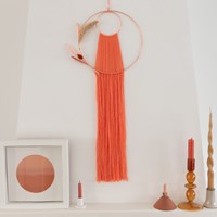 Yarn and Colors Waterfall Wall Hanging