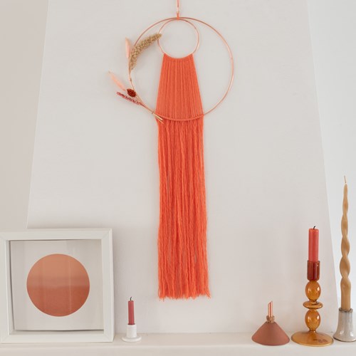 Yarn and Colors Waterfall Wall Hanging