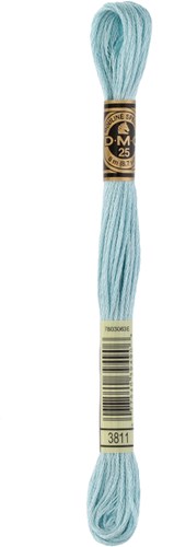 DMC 117MC Mouliné Spécial Borduurgaren 8m 3811