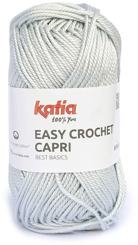 Katia Easy Crochet Capri 104 Licht grijs