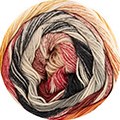 Katia Fair Cotton Infinity 109 Rood-Oranje-Zwart-2