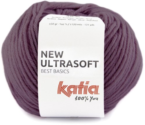 Katia New Ultrasoft 089 Donker Violet