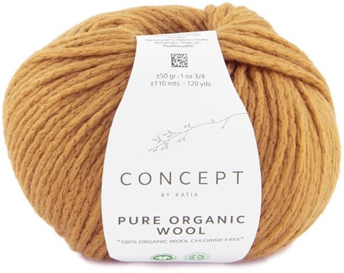 Katia Pure Organic Wool 053 Mostaza