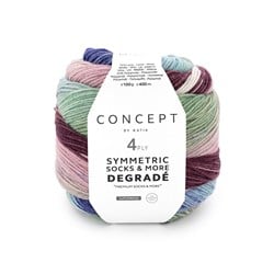 Katia Symmetric Socks & More Degradé 4 draads