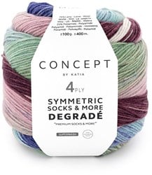 Katia Symmetric Socks & More Degradé 4 draads