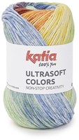 Katia Ultrasoft Colors 203 Blauw-Geel-Rood-Oranje