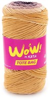 Katia WOW - Tote Bag 301 Lila-Kauwgom roze-Oranje