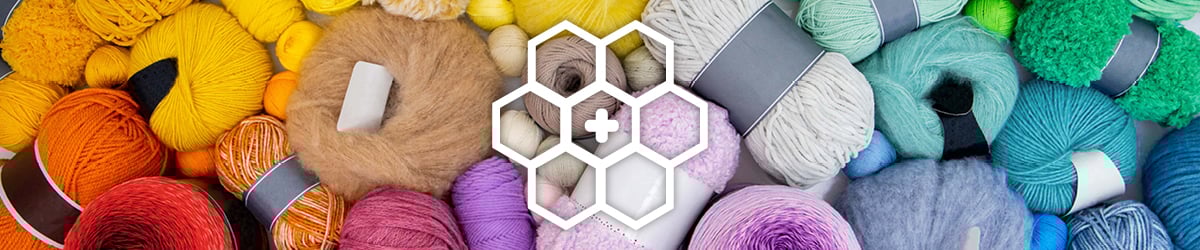 Polyester garens polyester wol