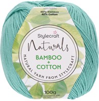 Stylecraft Naturals - Bamboo + Cotton DK 7144 Surf