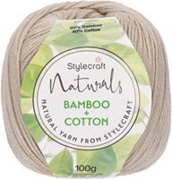 Stylecraft Naturals - Bamboo + Cotton DK 7146 Natural | Wolplein.nl
