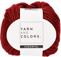 Yarn and Colors Chunky Cheerful Mittens Haakpakket 1 Burgundy-2