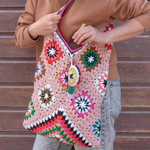 Granny’s Beach Bag Haakpakket 101 Rosé