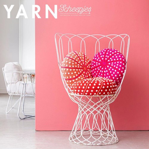 yarnbookazine urchin cushions wolplein