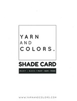 yarn and colors must have kleurenkaart