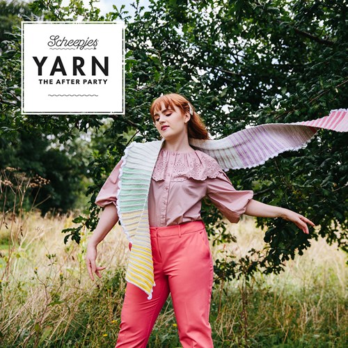 YARN The After Party nr.157 Rainbow Crescent Scarf NL-2