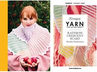 YARN The After Party nr.157 Rainbow Crescent Scarf NL