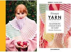 YARN The After Party nr.157 Rainbow Crescent Scarf NL