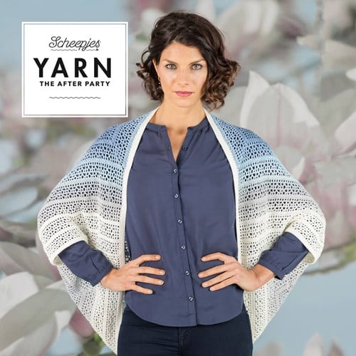 YARN The After Party nr.27 Indigo Shrug-2