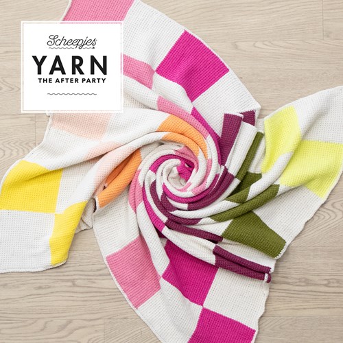 Scheepjes Tunesian Tiles Blanket Garenpakket 002 Sunset-3