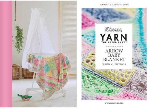 Yarn the after party nr.77 arrow babyblanket haakpatroon