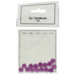 Go Handmade Glitter Knopen