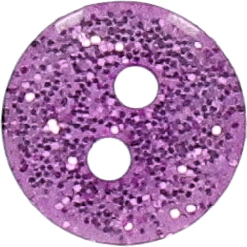 Go Handmade Glitter Knopen Roze 9mm (15 stuks)-3