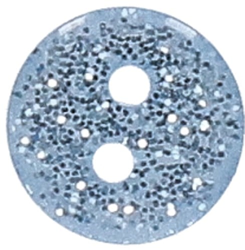 Go Handmade Glitter Knopen Blauw 9mm (15 stuks)-3