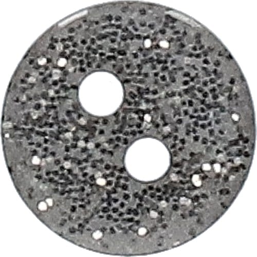 Go Handmade Glitter Knopen Zwart 9mm (15 stuks)-3