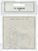 Go Handmade Siliconen Fopspeen Ringen 14 Transparant-2