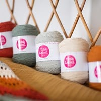 Organic Cotton Zigzag Babydeken Haakpakket