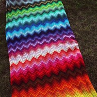 100 Kleuren Zigzag Deken Haakpakket-2