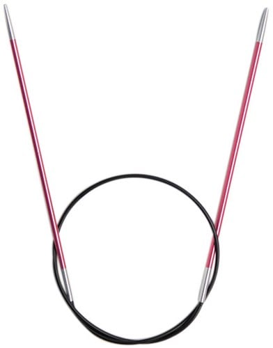 KnitPro Zing Rondbreinaalden 40cm 2mm