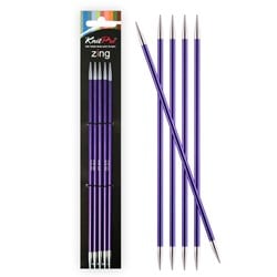 KnitPro Zing Sokkennaalden 20cm 2mm - 8mm