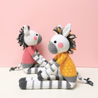 Zara & Ziva Zebra's Garenpakket - Exclusief Patroon-2